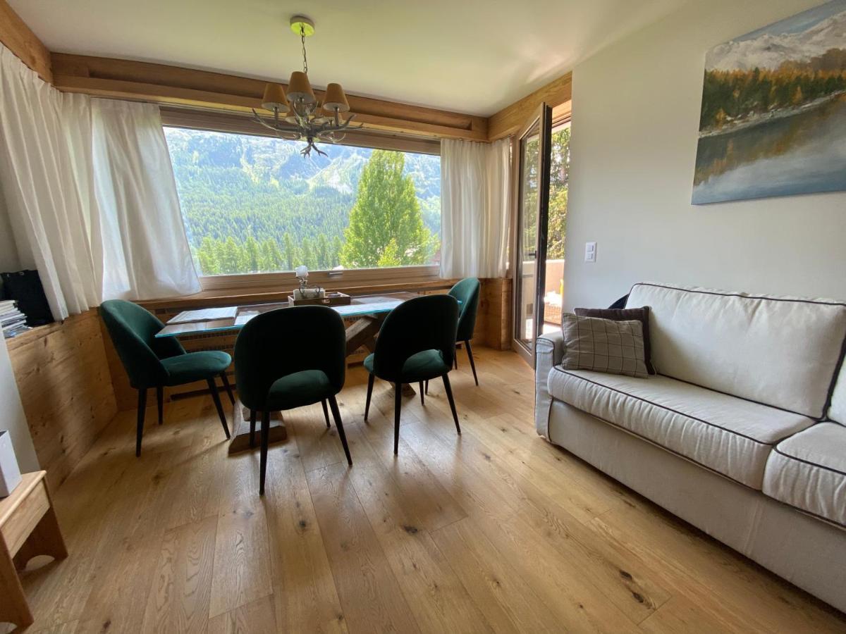 Bilocale Nuovo St. Moritz Chesa Arlas Eksteriør bilde