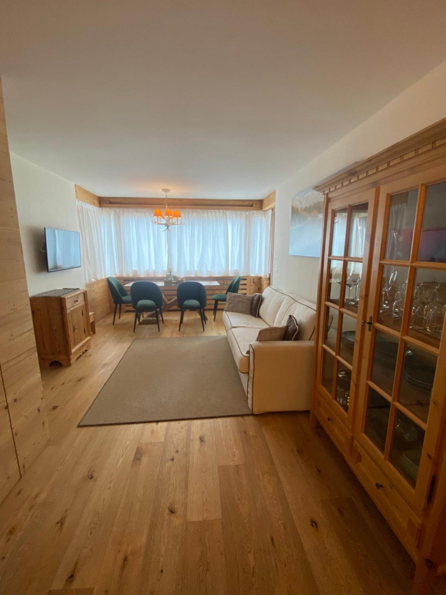 Bilocale Nuovo St. Moritz Chesa Arlas Eksteriør bilde